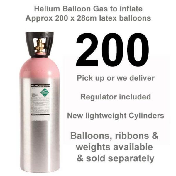 200 Helium Balloon Gas Cylinder Rental