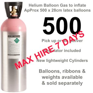 500 helium gas cylinder