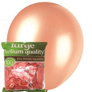 rose gold 28cm latex balloons
