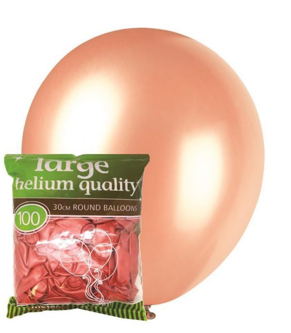 rose gold 28cm latex balloons rose gold 28cm latex balloons