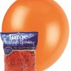 orange 28cm latex balloons