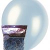 pearl blue 28cm latex balloons