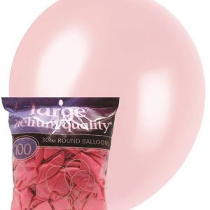Pearl Pink 28cm latex balloons