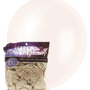 pearl white 28cm latex balloons