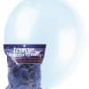 light blue 28cm latex balloons