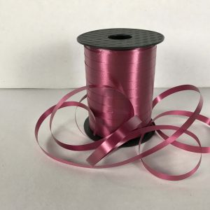 marooon curling ribbon