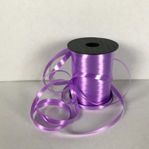 mauve curling ribbon