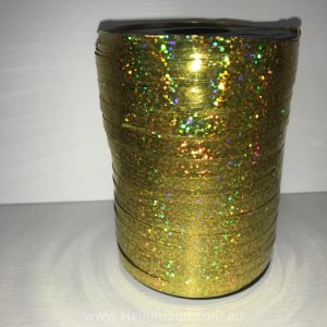 Gold Holographic Curling Ribbon