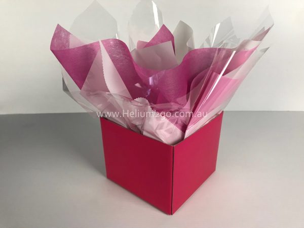 Magenta Posy Box Weight