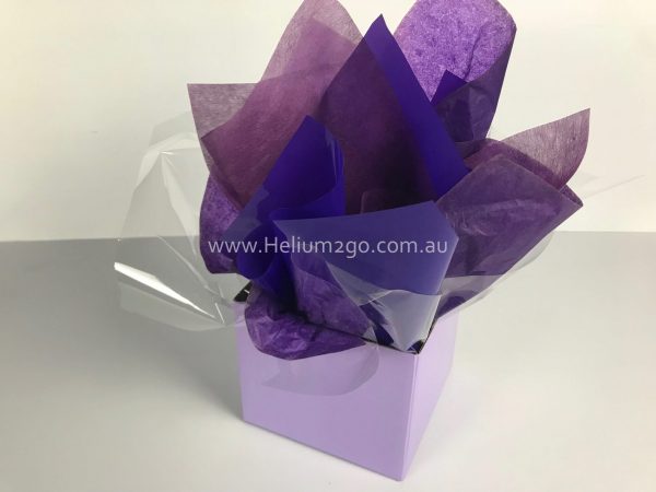 Mauve Posy Box Weight