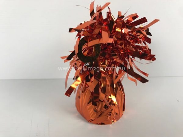 Orange Foil Weight