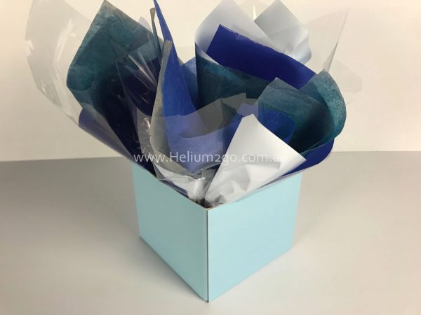 Pale Blue Posy Box Weight