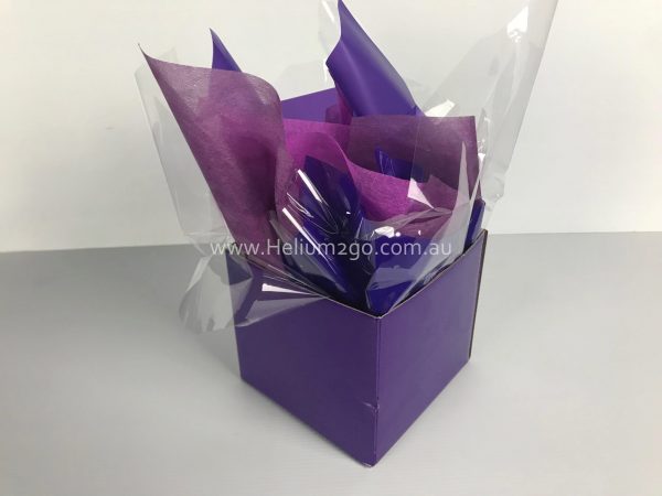 Purple Posy Box Weight