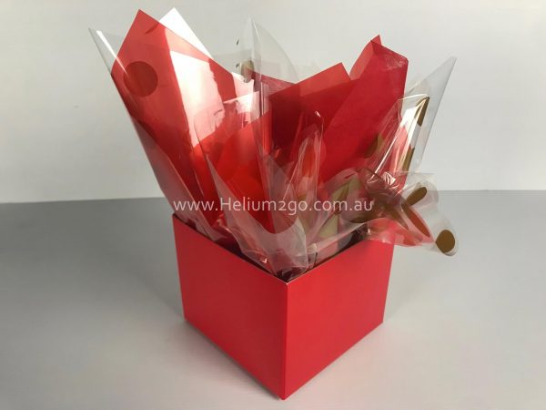 Red Posy Box Weight Red Posy Box Weight