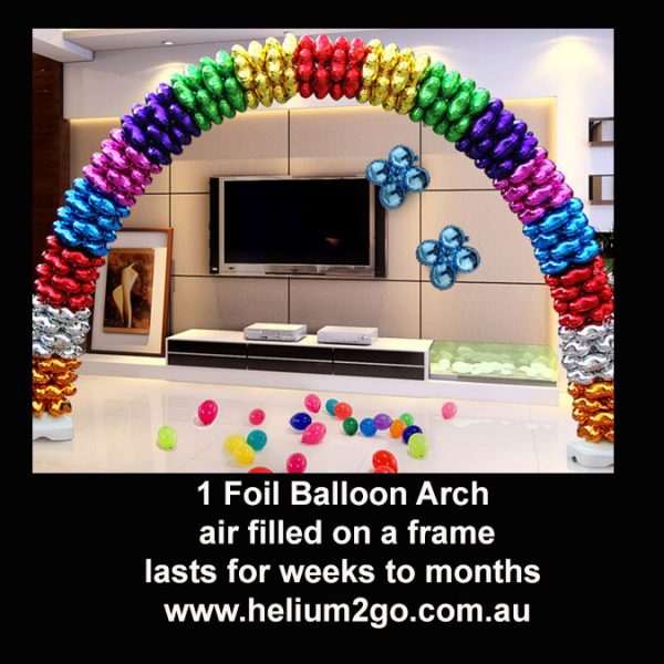 foil balloon arch foil balloon arch