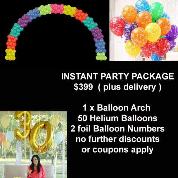 Instant party package Instant party package