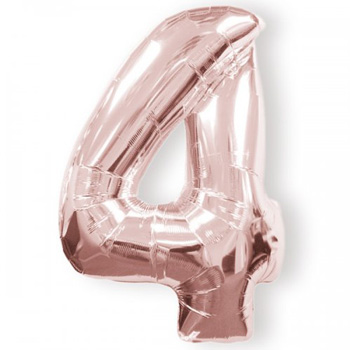 ROSE GOLD NUMBER 4 ROSE GOLD NUMBER 4