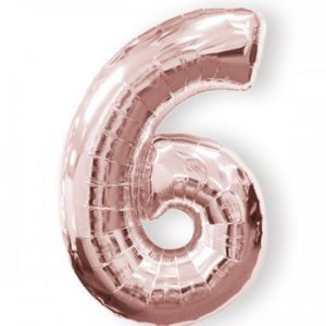 ROSE GOLD NUMBER 6