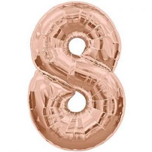 ROSE GOLD NUMBER 8
