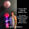 1 Deluxe Mini light up balloon tree 1 Deluxe Mini light up balloon tree