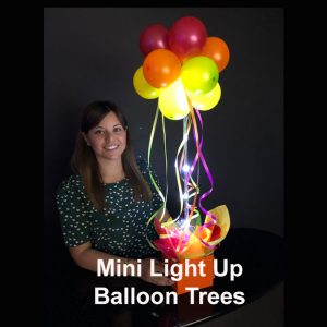 Mini Light up Balloon Trees