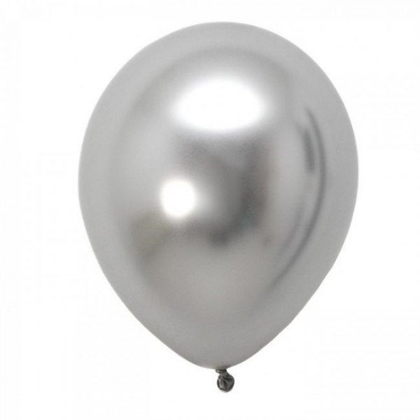 Silver 30cm chrome balloon