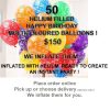 50 HB Balloons Inflated Special