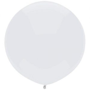 Bright White 43CM LATEX BALLOONS OUTDOOR