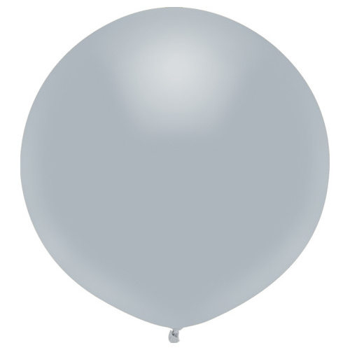 Platinum Silver 43cm latex outdoor balloons Platinum Silver 43cm latex outdoor balloons