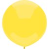 Sun Yellow 43cm latex outdoor balloons