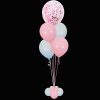 Bouquet of Confetti & 4 latex balloons2