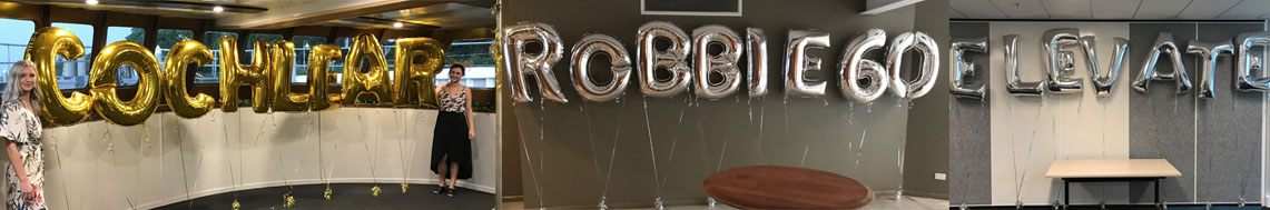 FOIL BALLOON LETTERS