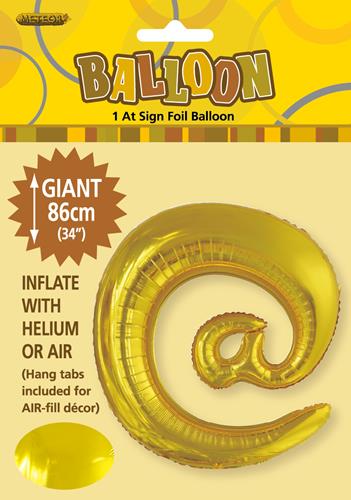 @ Gold Foil letter 86cm helium filled @ Gold Foil letter 86cm helium filled