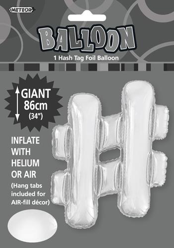 # Silver foil balloon letter 86cm helium filled # Silver foil balloon letter 86cm helium filled