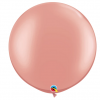 Metallic Rose Gold 90cm latex balloon