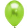 Metallic Lime Green Latex 28cm Balloons