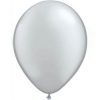 Metallic Silver Latex 28cm Balloons