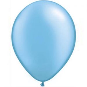 Pearl Blue Latex 28cm Balloons