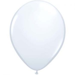 Pearl White Latex 28cm Balloons