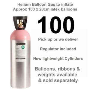 100 balloon helium gas cylinder