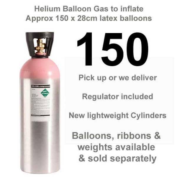 150 balloon helium gas cylinder