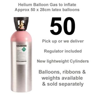 50 balloon helium gas cylinder
