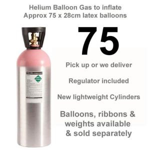 75 balloon helium gas cylinder