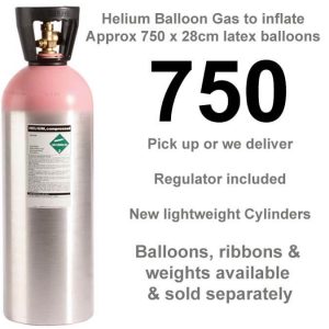 750 Balloon Helium Gas Cylinder