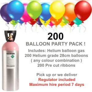 200 Party Pack 7 day hire
