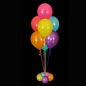 Bouquet of 7 helium filled balloons