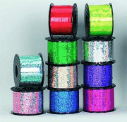 Holographic Curling Ribbon