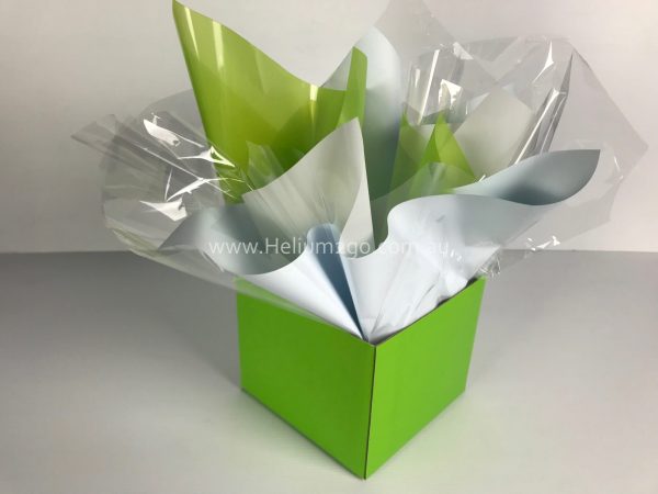 Lime Green Posy Box Weight