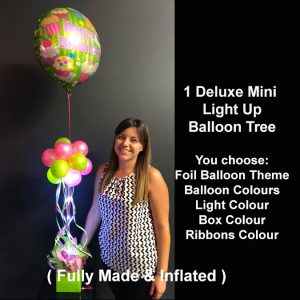 1 Deluxe Mini light up balloon tree2