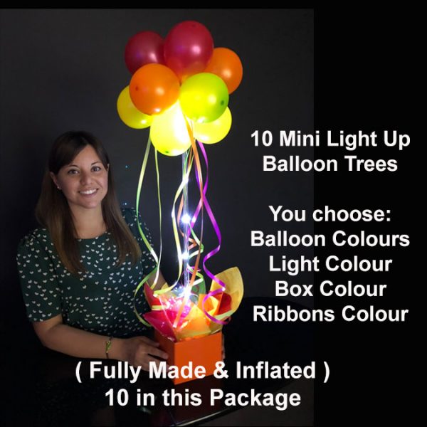 10 Mini light up balloon trees2